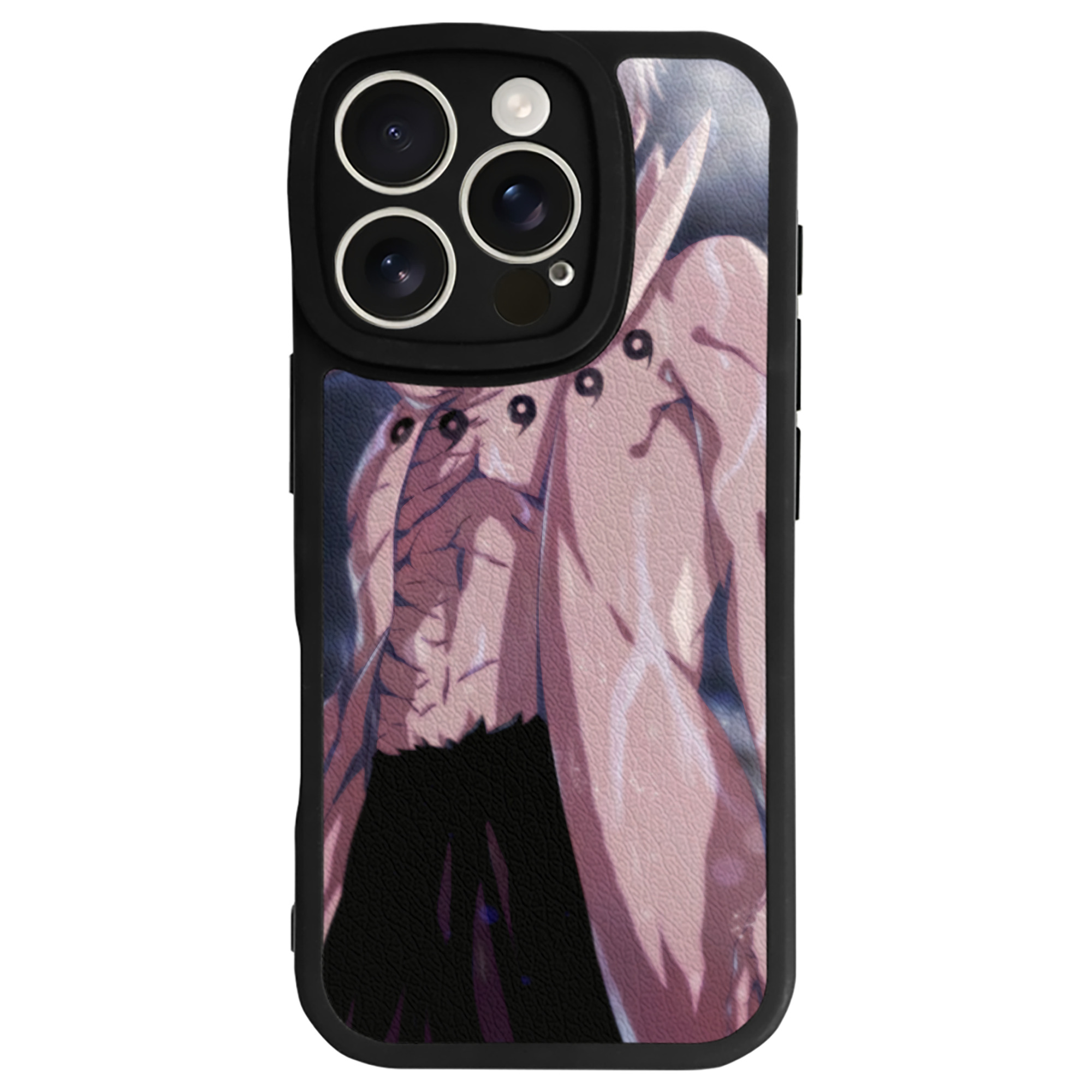 （画像用） NARUTO -ナルト- NARUTO -ナルト- 疾風伝 【iPhone 16シリーズ対応】シリコンスマホケース（レザー調） 材質：シリコン